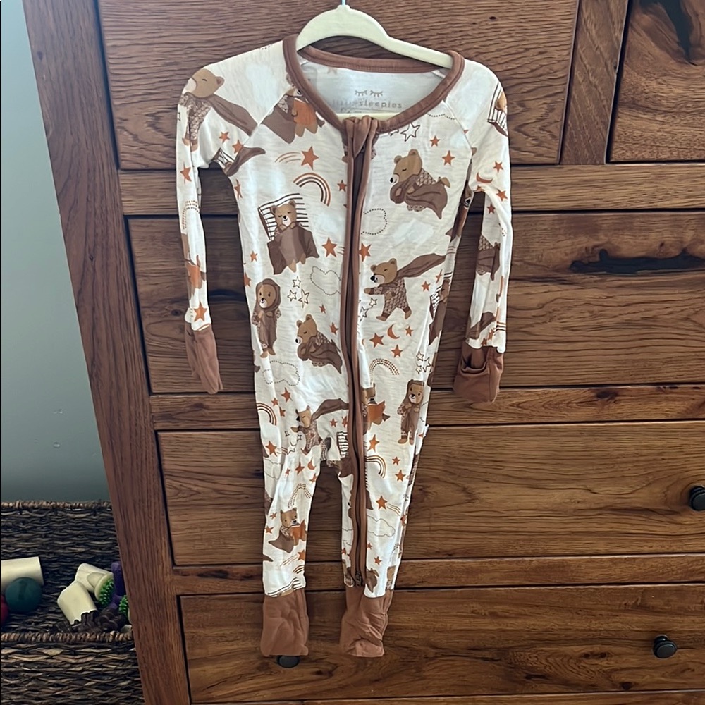 Little Sleepies sleep bear Footie Pajamas